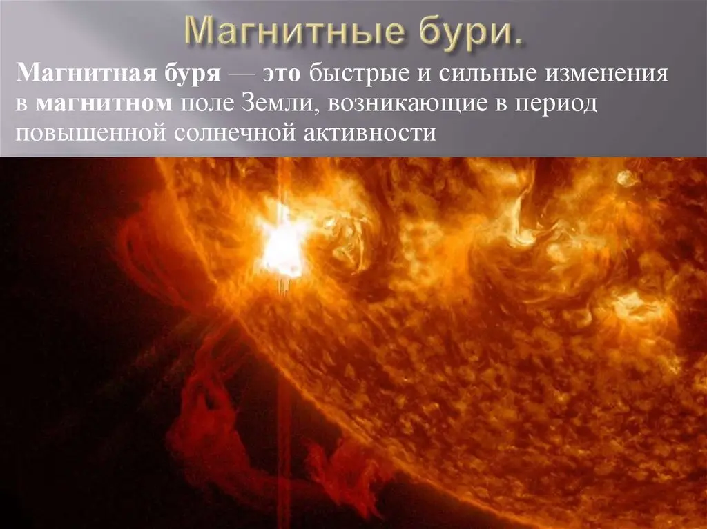 Магнитные бури и их влияние на наше здоровье