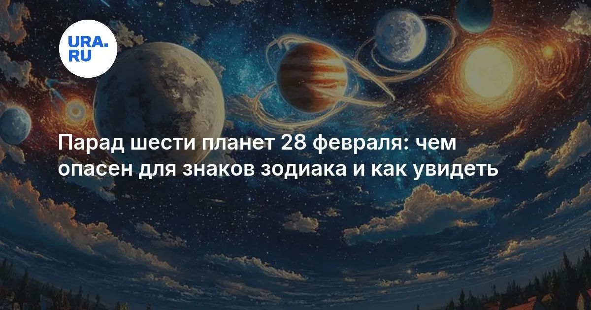 28 февраля парад планет — RU news