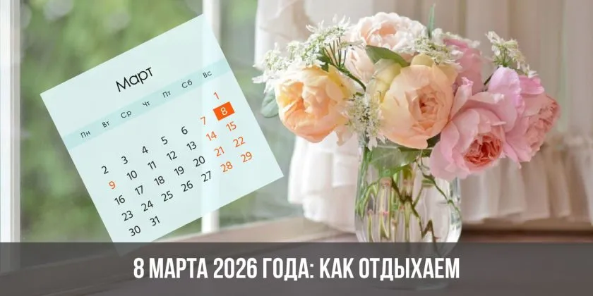 выходные в марте 2026 — RU news