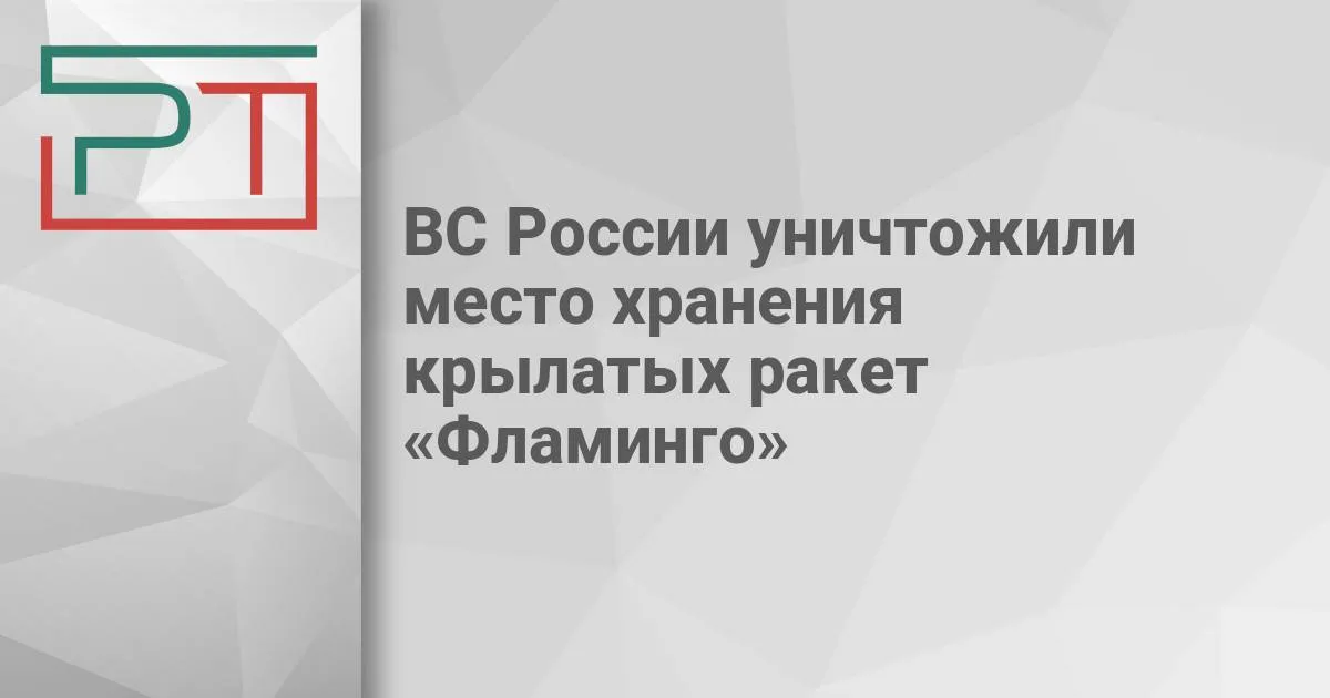 бпла фламинго — RU news