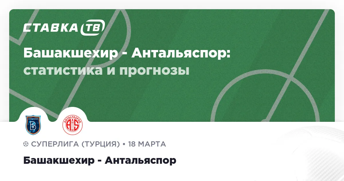 истанбул башакшехир – антальяспор — RU news
