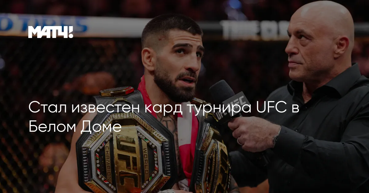матч боец — RU news