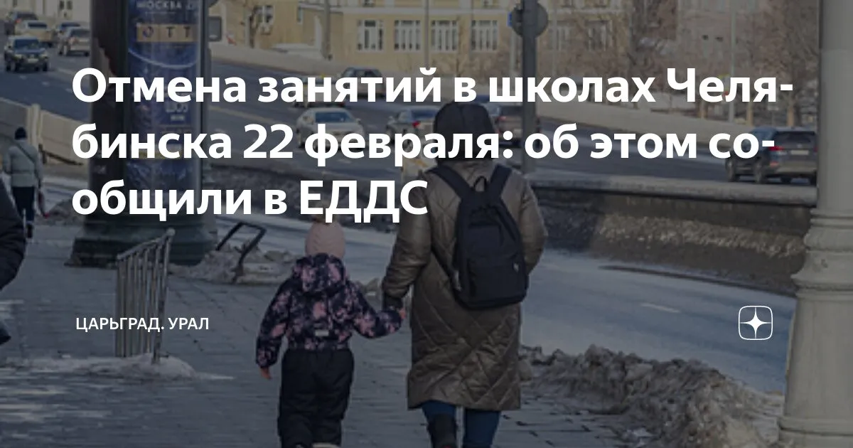отменили занятия в школах челябинска — RU news