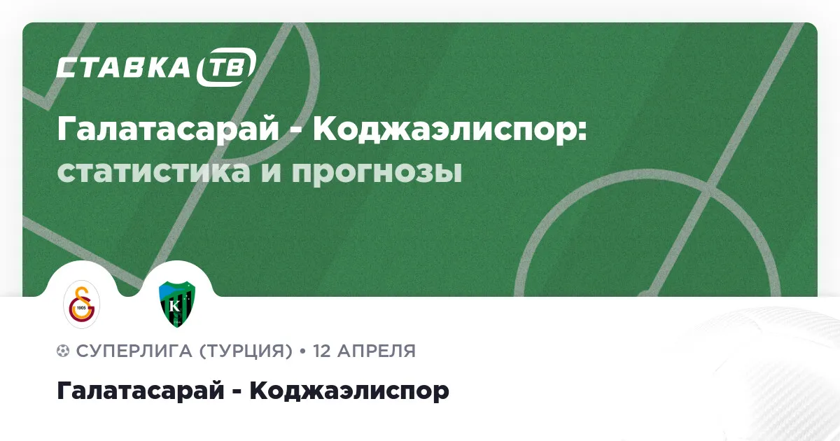 галатасарай – коджаэлиспор — RU news