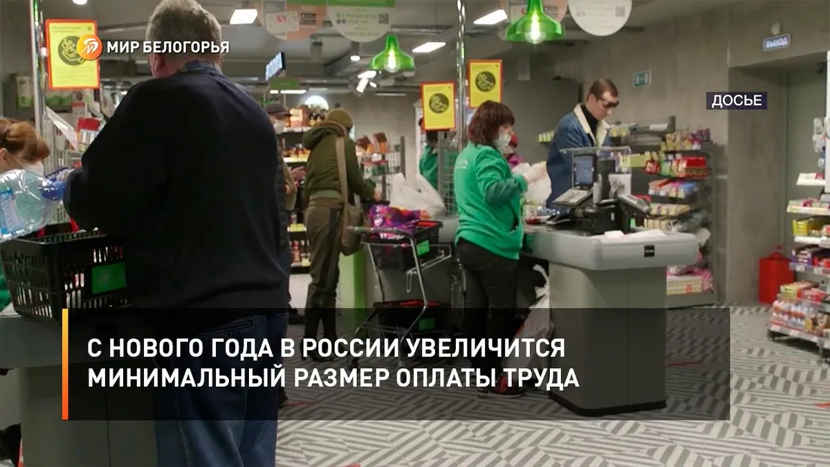 минимальный размер оплаты труда в россии — RU news