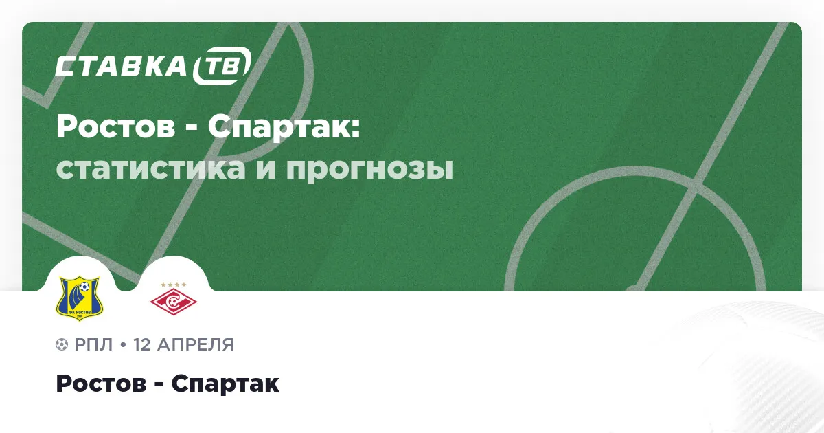 ростов – спартак-москва — RU news