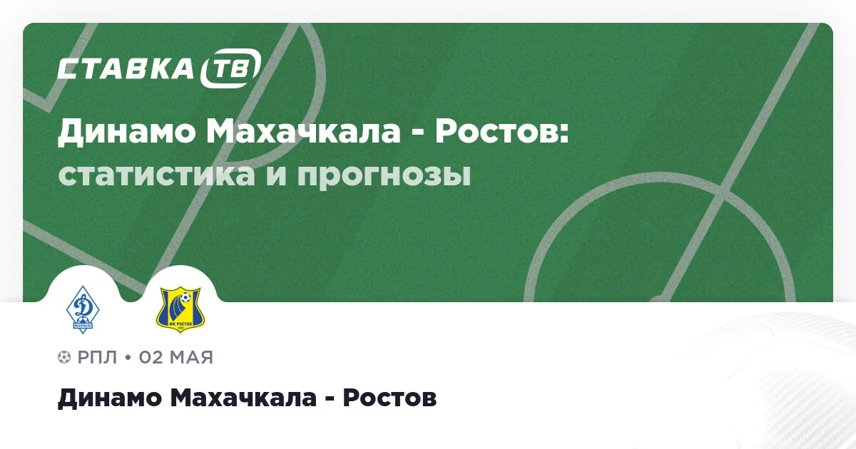 динамо махачкала – ростов — RU news