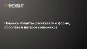Презентация новых игроков